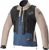 Alpinestars Techdura Jacket, Brown, Navy | 3704524-8007