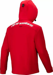 Alpinestars Racer MX Fleece Hoodie, Red | 3800125-3010