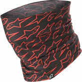 Alpinestars Neck Tube, Black, Red, One Size | 4759319-1030