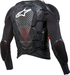 Alpinestars Black/White/Red Mens Bionic Tech v3 Jacket, Size 2X | 6506524-123-2X