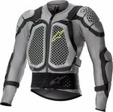 Alpinestars Bionic Action v2 Protection Jacket, Gray, Black, Fluorescent Yellow | 6506823-915