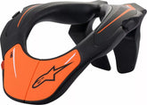 Alpinestars Youth Neck Support, Black, Orange, One Size | 6540118-14