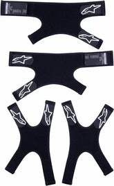Alpinestars RK-10 PLASMA X-STRAP Replacement Set, Black | 6950225-12
