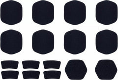 Alpinestars RK Series Knee Brace Hinge Padding Replacement Kit, Black | 6950625-10