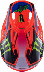 Alpinestars S-M10 Deegan Helmet, Orange, Pink, Purple | 8300525-433