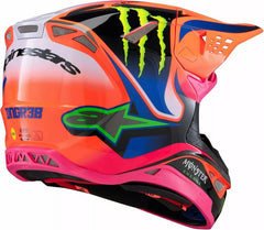 Alpinestars S-M10 Deegan Helmet, Orange, Pink, Purple | 8300525-433