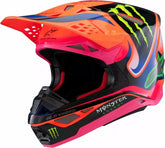 Alpinestars S-M10 Deegan Helmet, Orange, Pink, Purple | 8300525-433