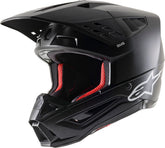 Alpinestars Off Road Black Supertech M5 Solid MX Helmet | 8303023-110