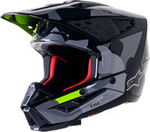 Alpinestars Off Road Gray/Yellow Supertech M5 Rover MX Helmet | 8303823-9350