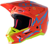 Alpinestars Off Road Orange/Yellow Supertech M5 Action Helmet | 8306023-4475