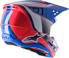 Alpinestars Off Road Pink/Blue Supertech M5 Helmet | 8306723-2387