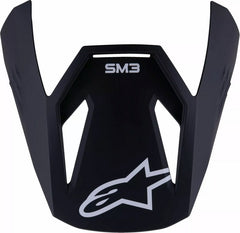 Alpinestars Youth SM3 Solid Visor, Black | 8980825-110