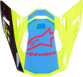 Alpinestars Yellow/Black Supertech M10 Helmet Visor | 8981623-5138-OS