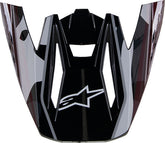 Alpinestars Gray/Yellow Supertech M5 Helmet Visor | 8983823-9350-OS