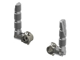 AltRider Universal Highway Pegs for 1 Inch (25.4 mm) Diameter Bar - Silver | ALTR-0-2101