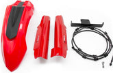 AltRider High Fender Kit for the Honda CRF1000L Africa Twin Adventure Sports - Red