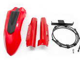 AltRider High Fender Kit with Speed Bleeder for Honda CRF1000L and CRF1100L Africa Twin/ ADV Sports - Red | AT18-5-8103