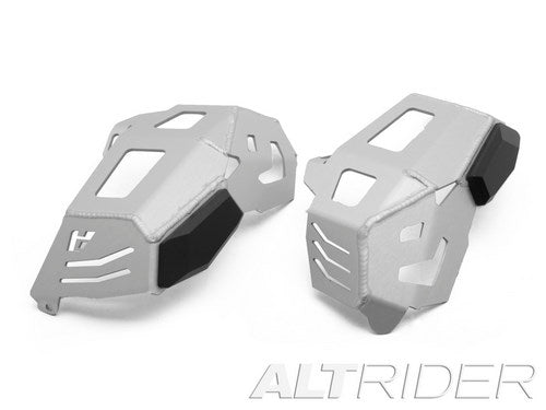 AltRider Cylinder Head Guards for the BMW R 1200 Water Cooled - Silver