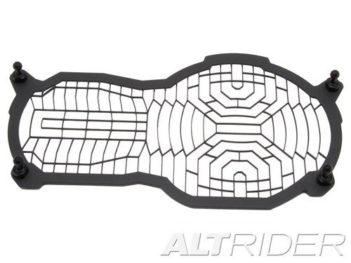 AltRider Stainless Steel Headlight Guard Lens for the BMW R 1200 GS /GSA Water Cooled - Black