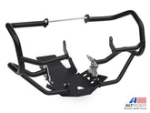 AltRider Crash Bar and Skid Plate System for the BMW R 1250 GS Adventure - Black Bars/Silver Plate | R123-3-1003
