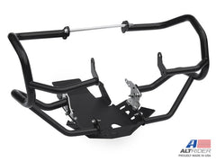 AltRider Crash Bar and Skid Plate System for the BMW R 1250 GS Adventure - Black Bars/Silver Plate | R123-3-1003