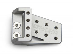 AltRider DualControl - 25.4mm Riser for the Aprilia Tuareg 660 - Silver | TU23-1-2511