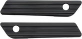 Arlen Ness Saddlebag Latch Covers Black | 03-603