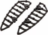 Arlen Ness MX Billet Floorboards Black | 06-891