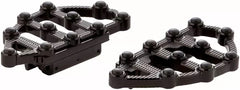 Arlen Ness MX Billet Floorboards Black | 06-896