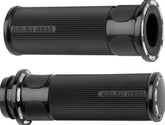 ARLEN NESS GRIPS SLOT TRACK FUSION THROTTLE BY WIRE BLACK | 07-303