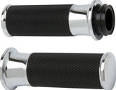 ARLEN NESS GRIPS SMOOTH FUSION THROTTLE BY CABLE CHROME | 07-320