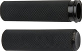 ARLEN NESS GRIPS KNURLED FUSION THROTTLE BY CABLE BLACK | 07-325