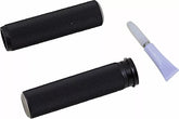 Arlen Ness Knurled Grips Titanium | 07-348