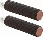 Arlen Ness Knurled Footpegs Titanium | 07-905