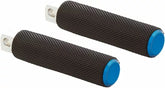 Arlen Ness Fusion Male-Mount Footpegs Blue | 07-937