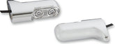 ARLEN NESS TURN SIGNAL DIRECT BOLT ON CHROME WITH RED LIGHT | 12-740