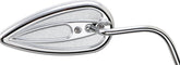 ARLEN NESS MIRROR TEARDROP CHROME RIGHT | 13-036