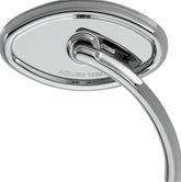 ARLEN NESS MIRROR CAT EYE CURVACEOUS SHORT STEM RIGHT CHROME | 13-138