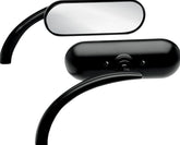 ARLEN NESS MIRROR MINI-OVAL MICRO BLACK | 13-412