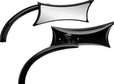 ARLEN NESS MIRROR 4-POINT MICRO BLACK LEFT | 13-418