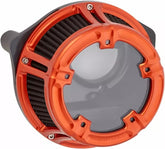 Arlen Ness Method Clear Series Air Cleaner Orange | 18-185