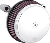 ARLEN NESS AIR FILTER KIT BIG SUCKER STAGE 1 STEEL M8 CHROME | 18-307