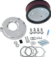ARLEN NESS AIR FILTER KIT BIG SUCKER STAGE 1 STANDARD CHROME | 18-825