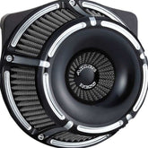 ARLEN NESS AIR CLEANER KIT INVERTED BIG SUCKER SLOT TRACK BLACK | 18-915