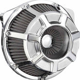 ARLEN NESS AIR CLEANER KIT INVERTED BIG SUCKER BEVELED CHROME | 18-918