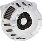 ARLEN NESS AIR CLEANER KIT INVERTED BIG SUCKER DEEP CUT CHROME | 18-926
