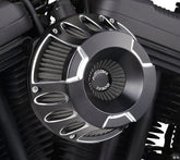 ARLEN NESS AIR CLEANER KIT INVERTED BIG SUCKER DEEP CUT BLACK | 18-931