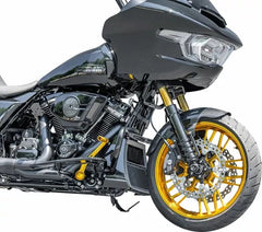 Arlen Ness Carbon Fiber 19" Cafe Front Fender Black Gloss | 210-017