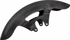 Arlen Ness Carbon Fiber 19" Cafe Front Fender Black Gloss | 210-017