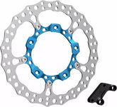 Arlen Ness Big Brake 14" Full Floating Brake Rotor Kit Blue | 300-001